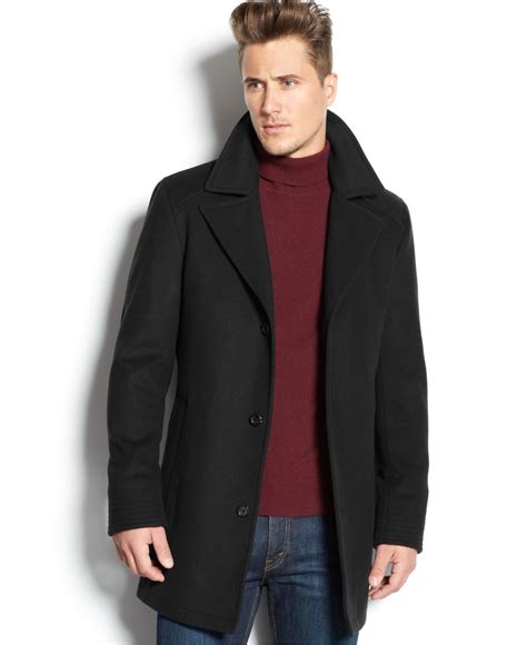 michael kors men's cashmere topcoat boston store|Michael Kors Overcoats & Peacoats for Men .